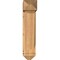 Ekena Millwork Traditional Arts and Crafts Smooth Bracket w/ Offset Brace, Western Red Cedar, 7 1/2"W x 22"D x 34"H BKT0806X22X34TRA03SWR - alternate 2